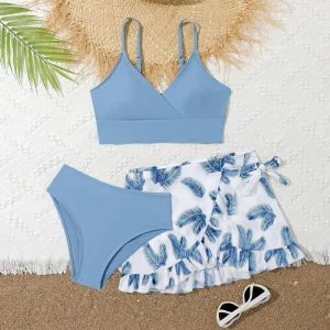 Toddler Girls 3 Piece Swimsuit