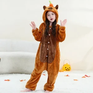 Flannel Hoodie Blanket Costume or Sleeper One-size Jumpsuit